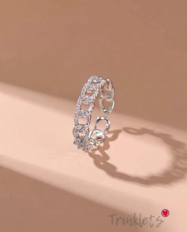 SILVER BAND RING - Image 4