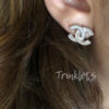 SILVER STERLING C STUDS