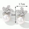 ROSE PEARL STUDS - Image 4